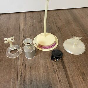 5 for $25 Barbie stands accessories pioneer Barbie